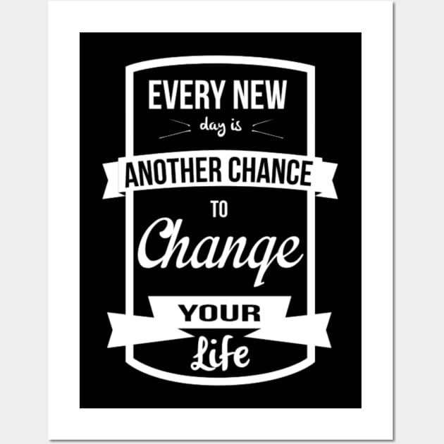 Change your life Wall Art by Kdesign